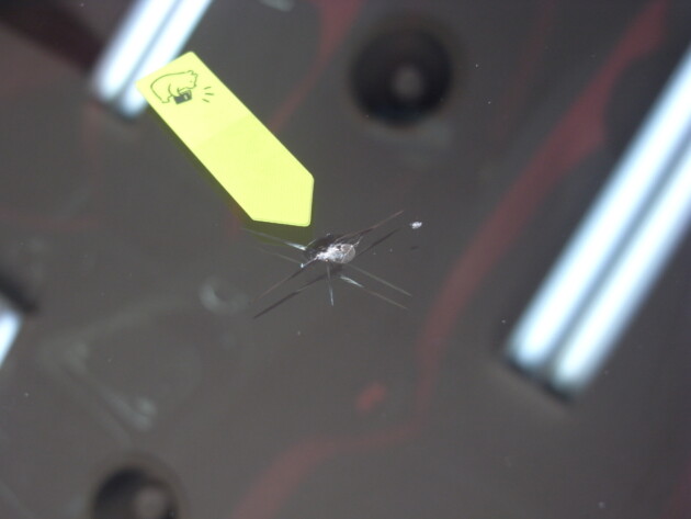 メルセデスベンツE53AMG ウインドリペア