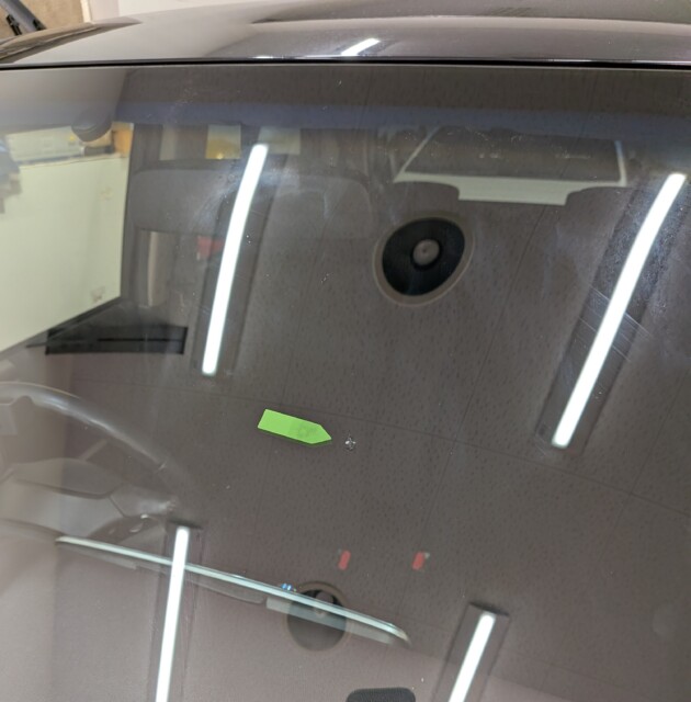 N-ONE1.5cmのひび割れ