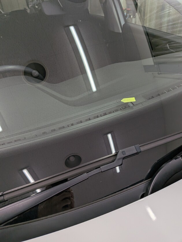 T-Roc1cmのひび割れ