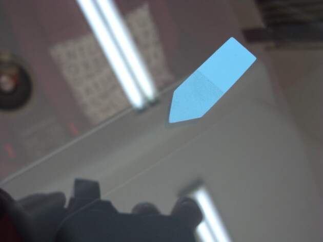 ダイハツコペン フロントガラス飛び石