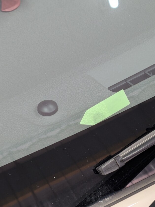 ラパン1.5cmのひび割れ