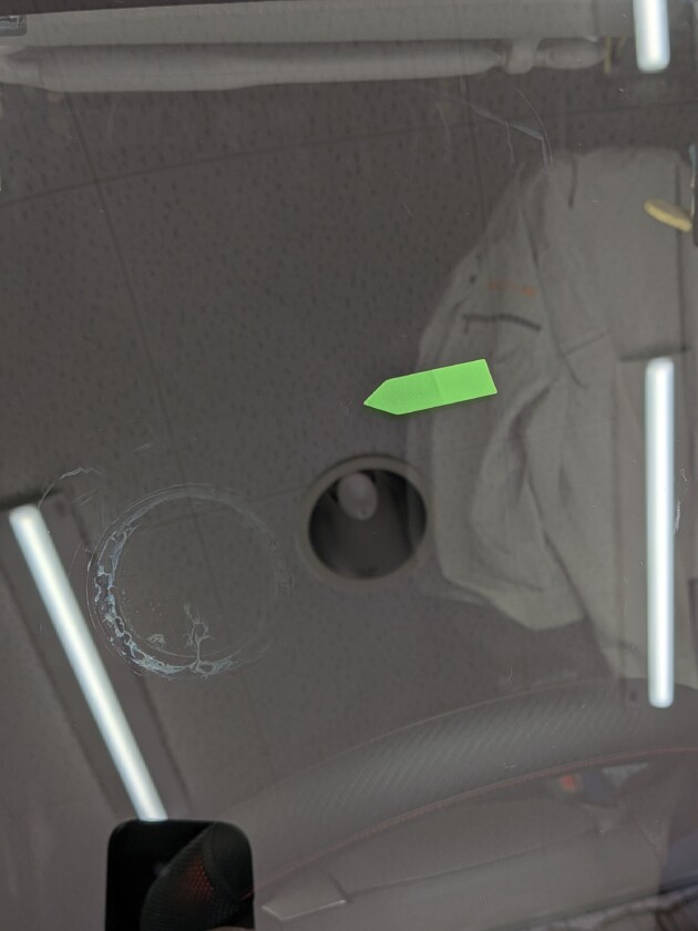 エブリィワゴン1.2cmのひび割れ