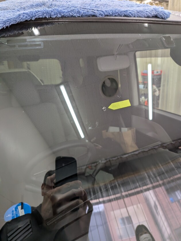 タント1.4cmのひび割れ