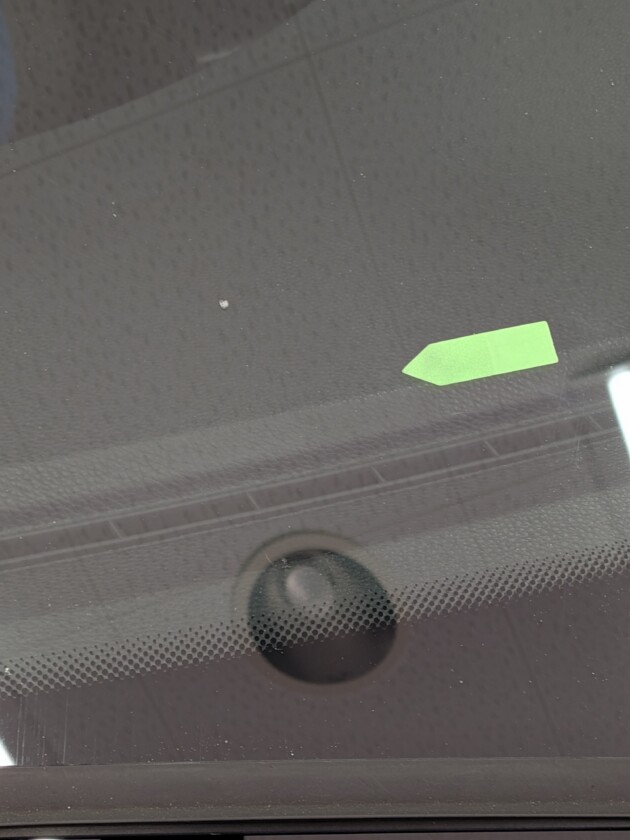 BMWM3ウインドリペア再修理