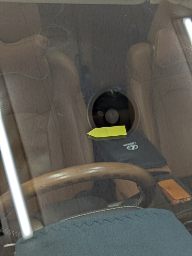 RX1.2cmのひび割れ