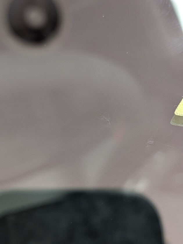 シビック2.5cmのひび割れ