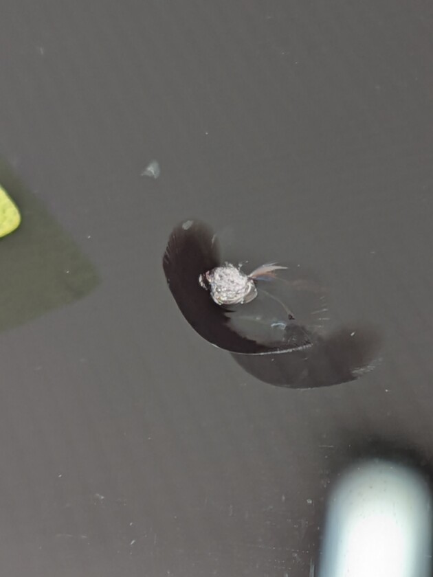 GLEクーペ8mmのひび割れ