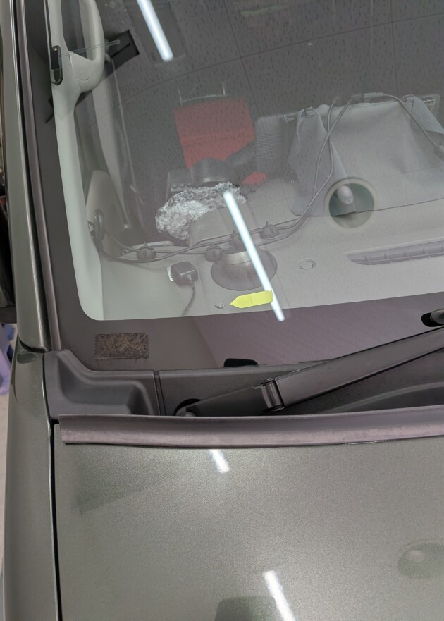 エブリィ1.8cmのひび割れ