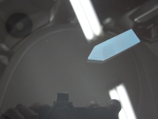 ホンダフィット　フロントガラス　飛び石