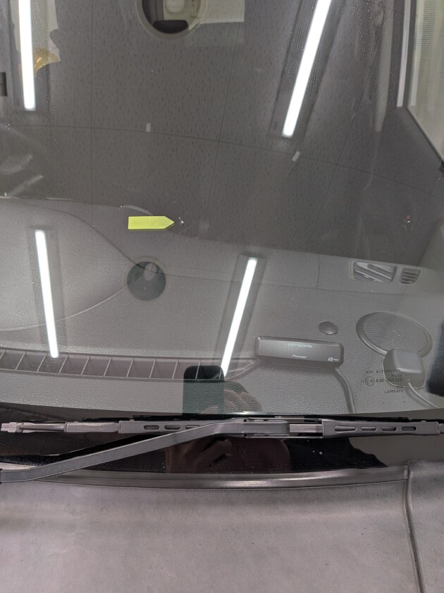 ソリオバンディット1cmのひび割れ