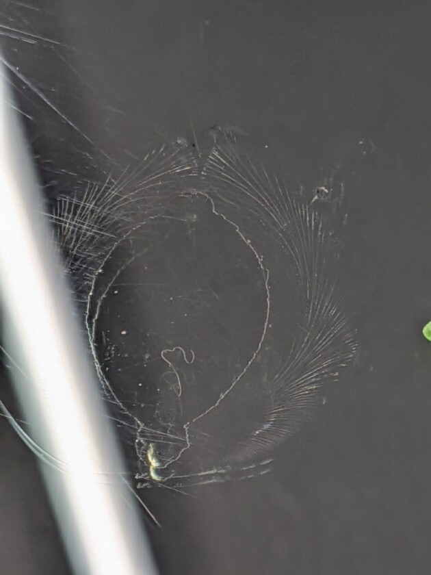 ハイゼット2.2cmのひび割れ