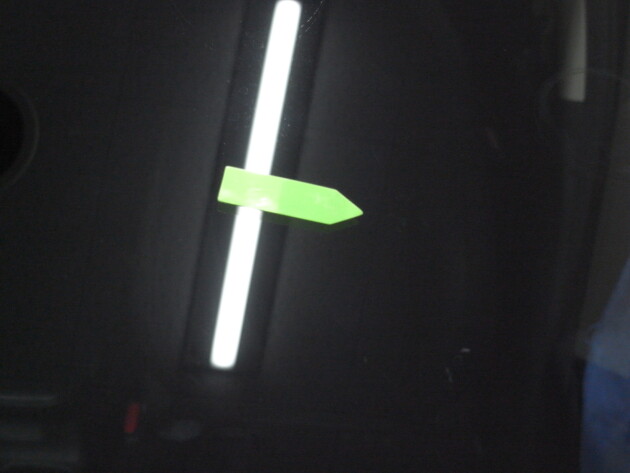 ヴェゼル2つのひび割れ