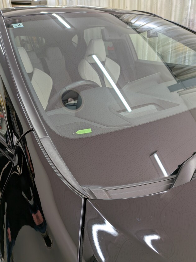 NX350ｈ8mmのひび割れ