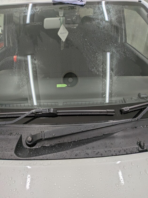 アルト1.3cmのひび割れ