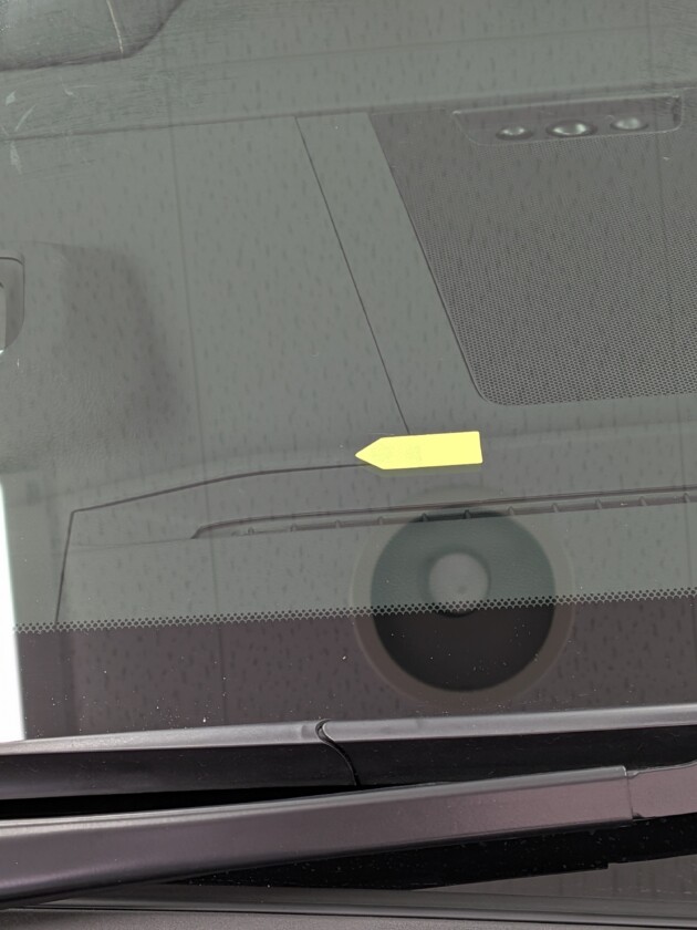 アルファード1cmのひび割れ