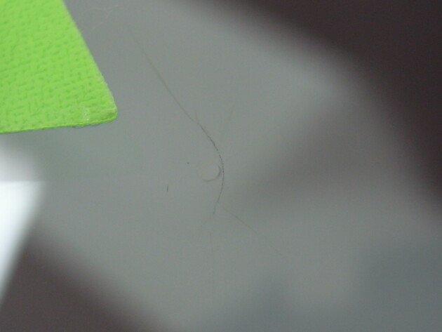 トヨタプリウス フロントガラス 修理