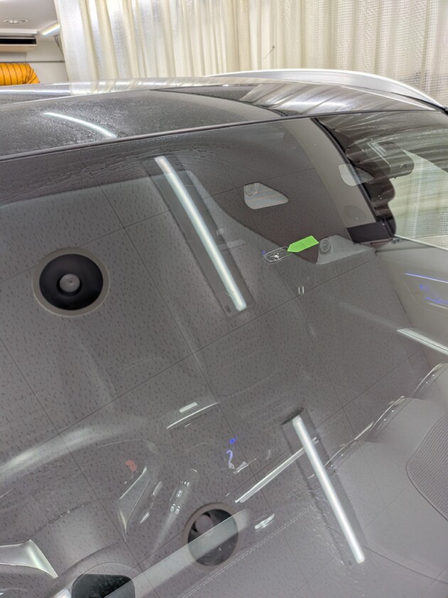 GLC350e2cmのひび割れ