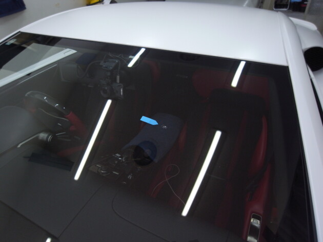 LFA2.5cmのひび割れ