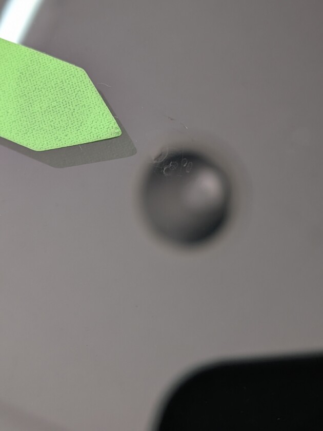 ジャガーXJ1cmのひび割れ