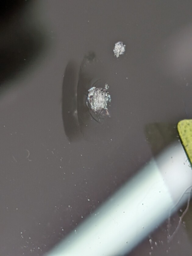 ルーミー6mmのひび割れ