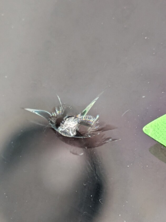 ヴァナゴン1.8cmのひび割れ