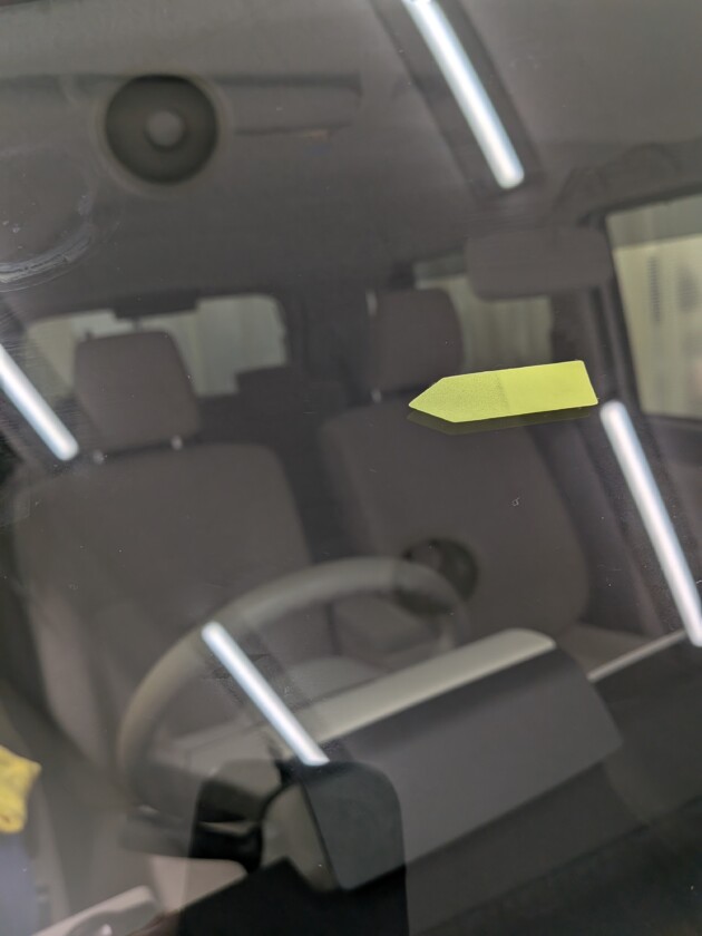 キャンバス1.1cmのひび割れ