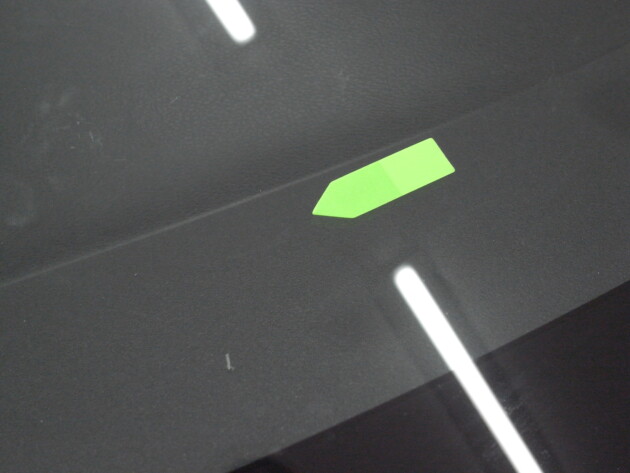 シエンタ1.8cmのひび割れ