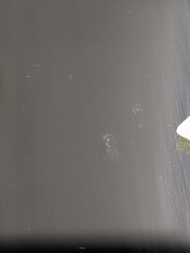 ハイゼット1.3cmのひび割れ