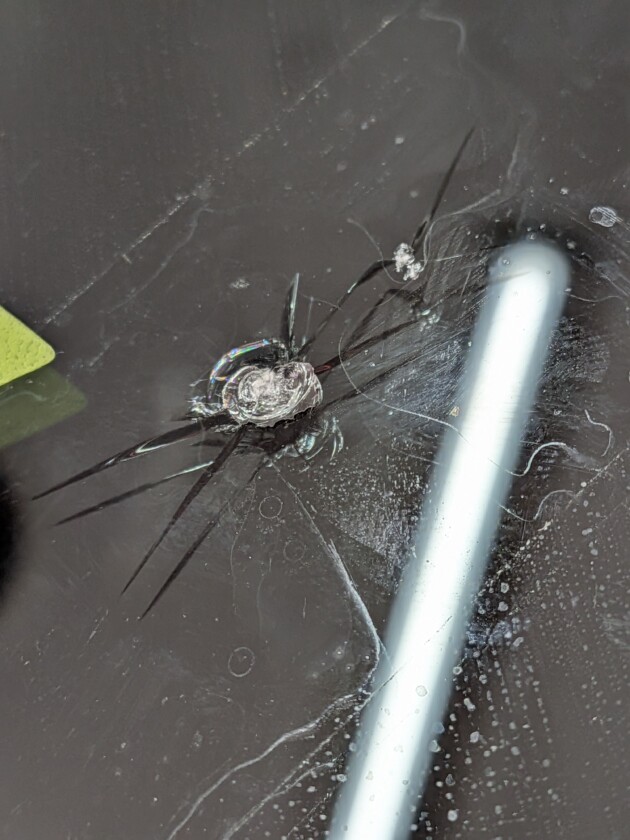 ロードスター3.2cmのひび割れ