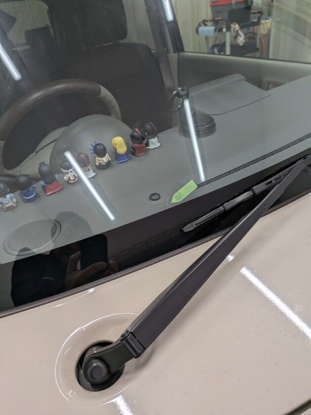 ラパン1.5cmのひび割れ