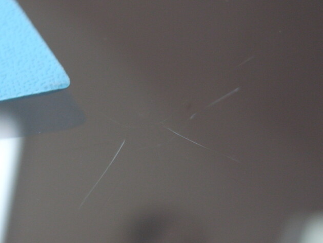 スズキソリオ フロントガラス修理