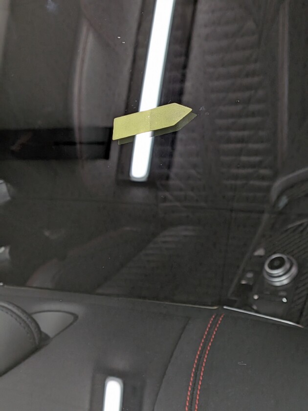 マセラティギブリ8mmのひび割れ