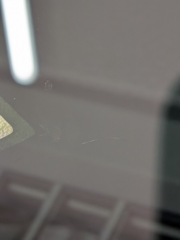 パジェロ2.2cmのひび割れ