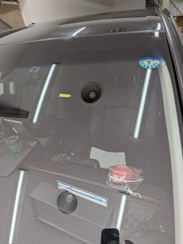 オデッセイ1.3cmのひび割れ