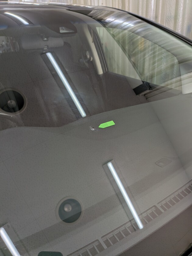 オデッセイ2.4cmのひび割れ