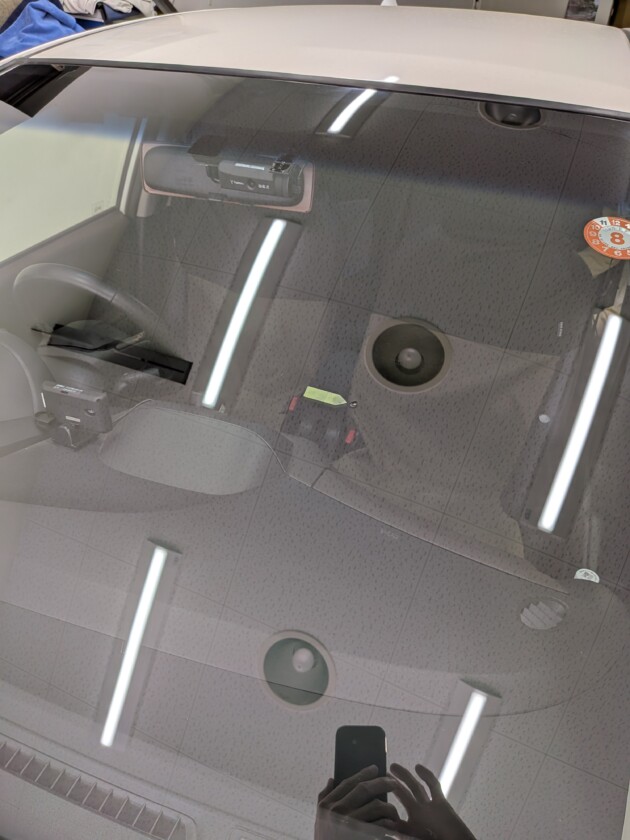 シャトル8mmのひび割れ