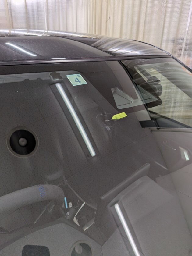 ロッキー2.5cmのひび割れ