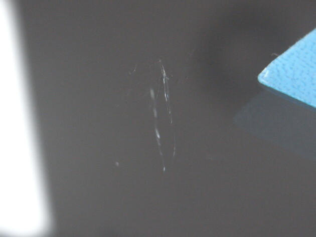 レジアスエース　フロントガラス飛び石