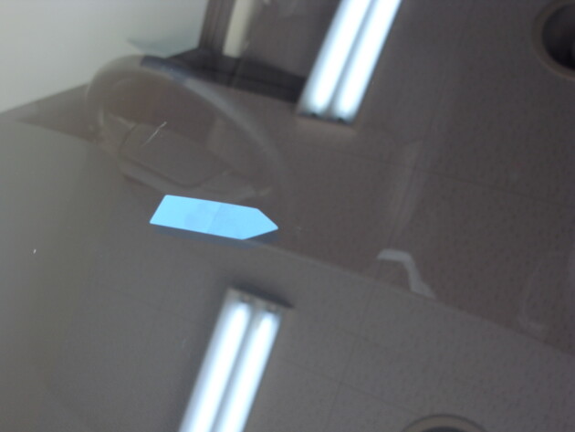 ホンダオデッセイ フロントガラス 飛び石