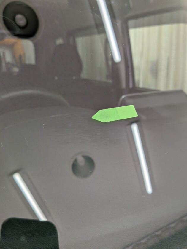 ルークス1.2cmのひび割れ