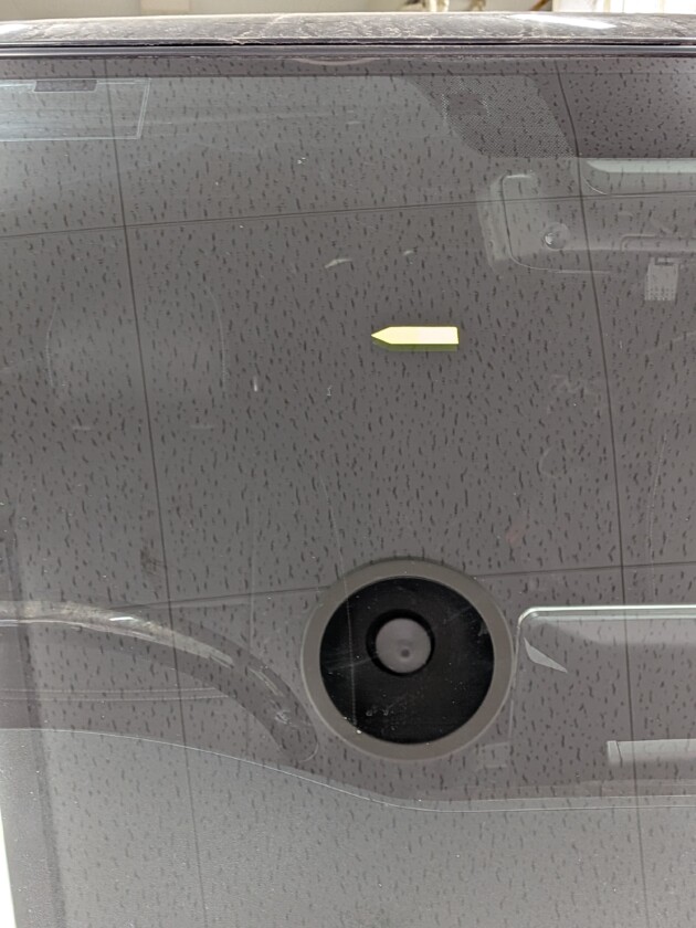 ハイエース1.2cmのひび割れ