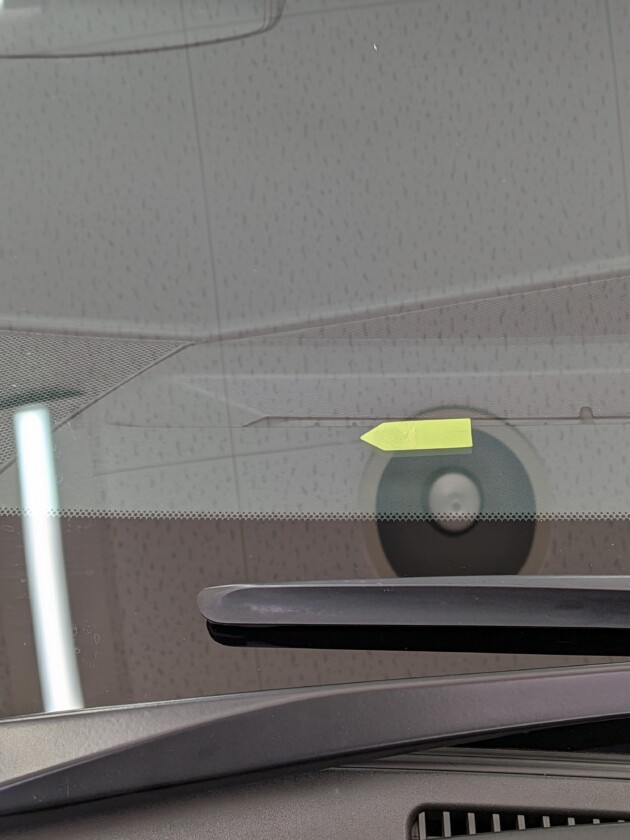 ヴェルファイア1.1cmのひび割れ