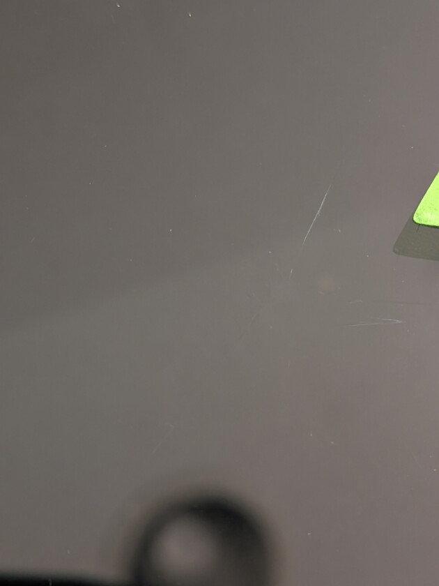 フィールダー2.9cmのひび割れ