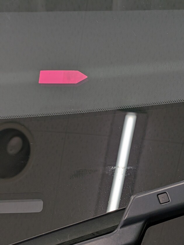 CX-8直径2.1cmのひび割れ