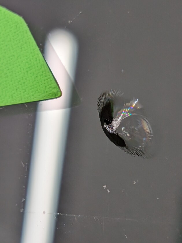 ミライース9mmのひび割れ