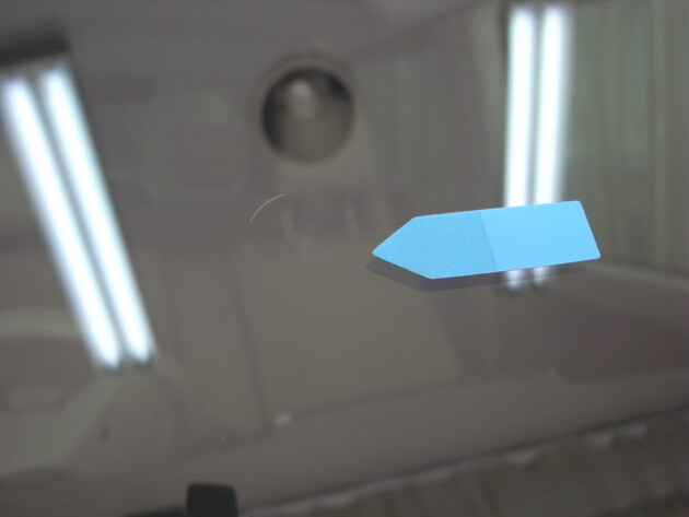 ダイハツタント　フロントガラス修理