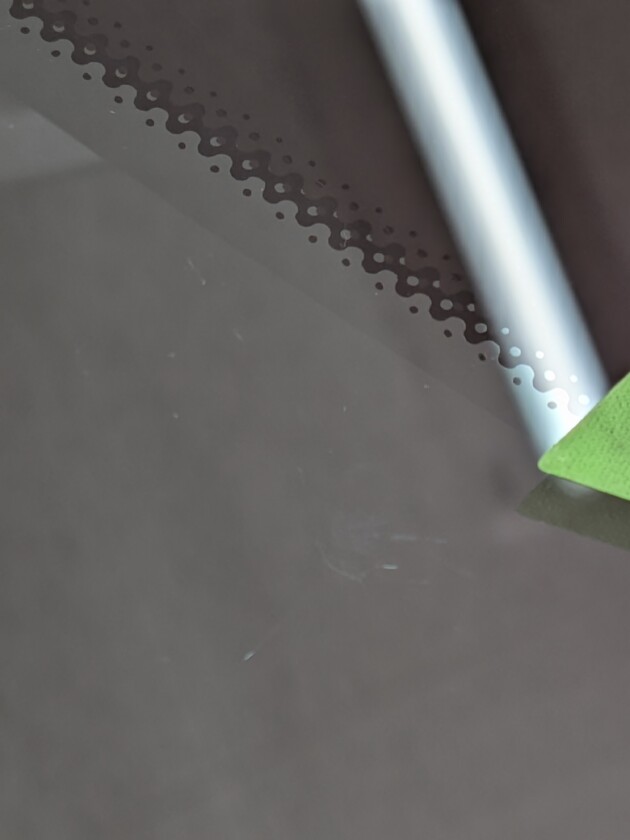 GLC350e2cmのひび割れ