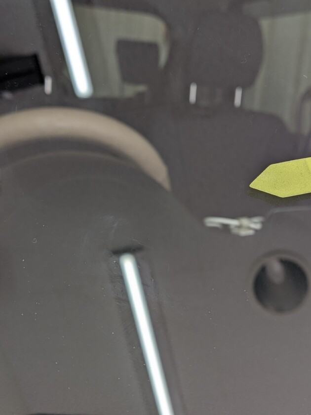 スペーシア1.3cmのひび割れ