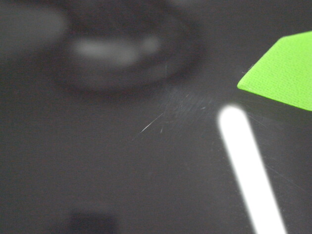 ハリアー1.8cmのひび割れ