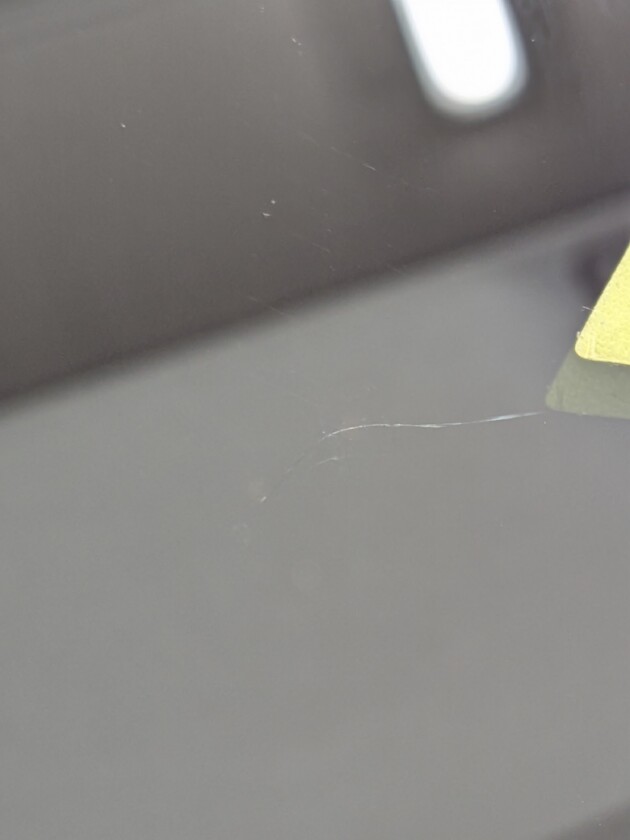 ハリアー1.8cmのひび割れ